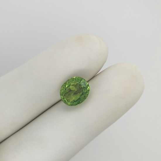 Peridot (Zabarjad) 4.9 Ct Certified Peridot (Zabarjad) 4.9 Ct Certified